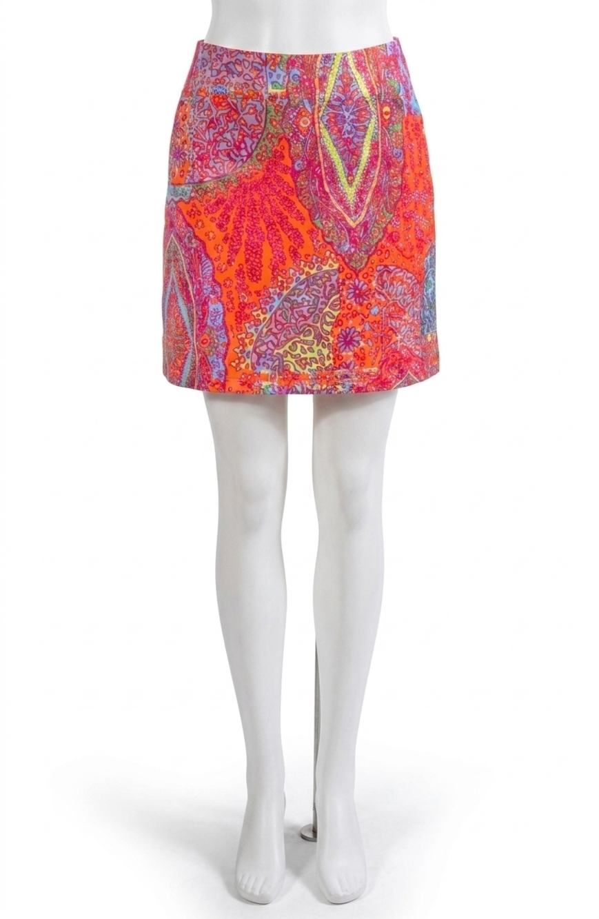 NEW GRETCHEN SCOTT women's jersey skippy skort in turquoise